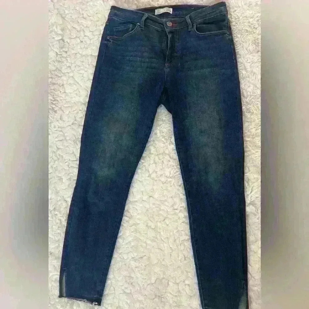 Ann Taylor Loft crop stretch jeans
